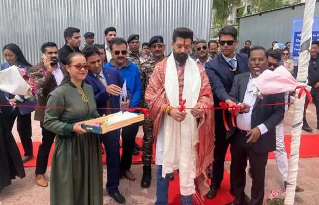 चिराग पासवान ने लेह में पीएमएफएमई महोत्सव का उद्घाटन किया