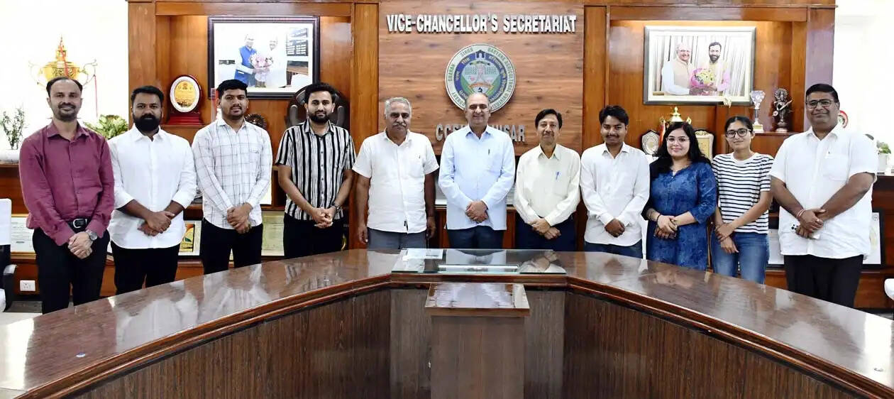हिसार : एचएयू के विद्यार्थियों का कैंपस प्लेसमेंट के तहत संस्थानों में चयन
