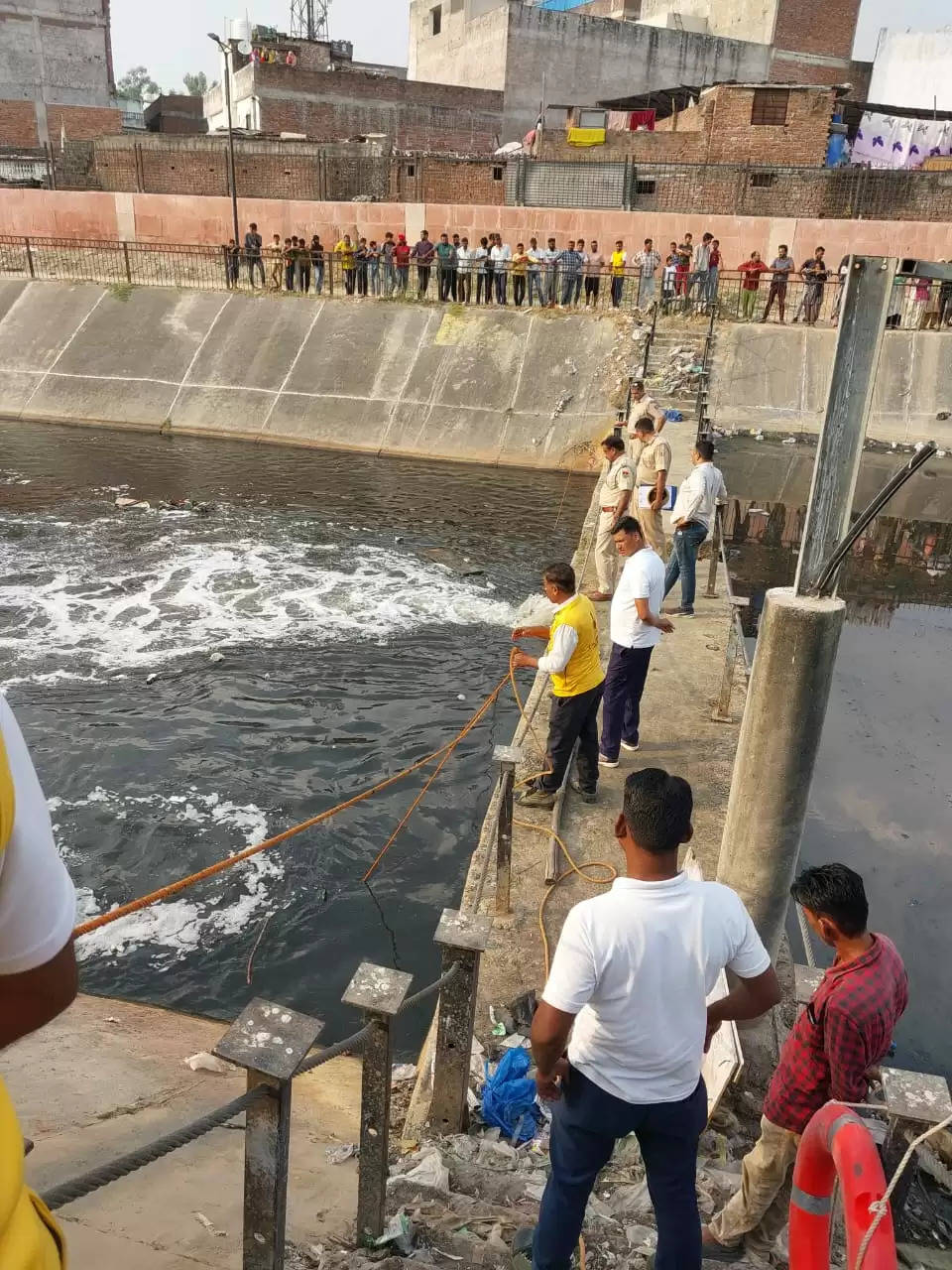 सुशीलपुरा नाले में मिला लापता बच्चे का शव