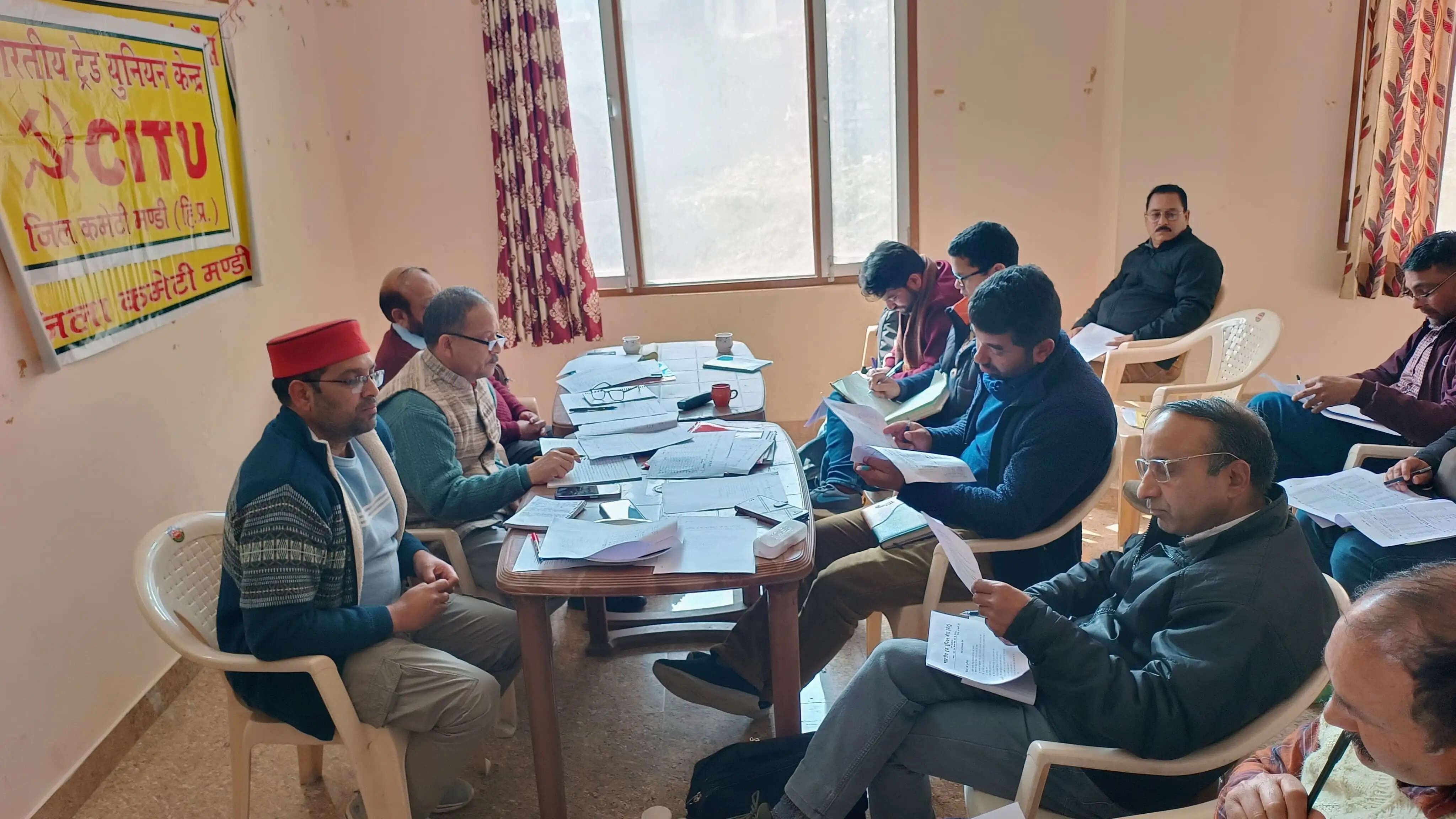 सीटू राज्य कमेटी की बैठक में बनी मज़दूरों की मांगों पर संघर्ष तेज करने की रणनीति
