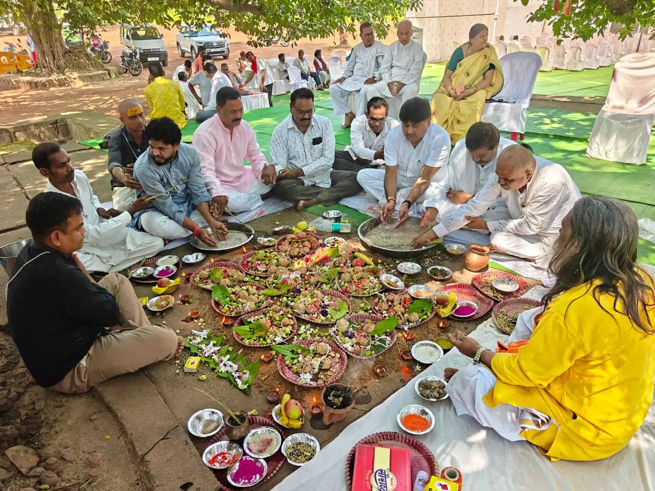 स्वर्गधाम सेवा समिति ने 717 अनजान आत्माओं का किया तर्पण और पिंडदान
