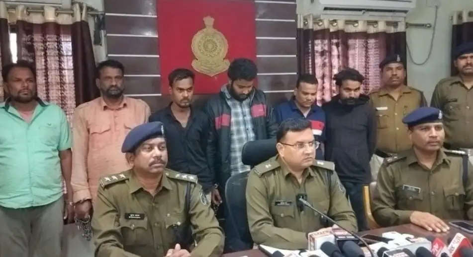 कोरबा पुलिस ने ट्रेलर चोरी का किया खुलासा, छह आरोपित गिरफ्तार