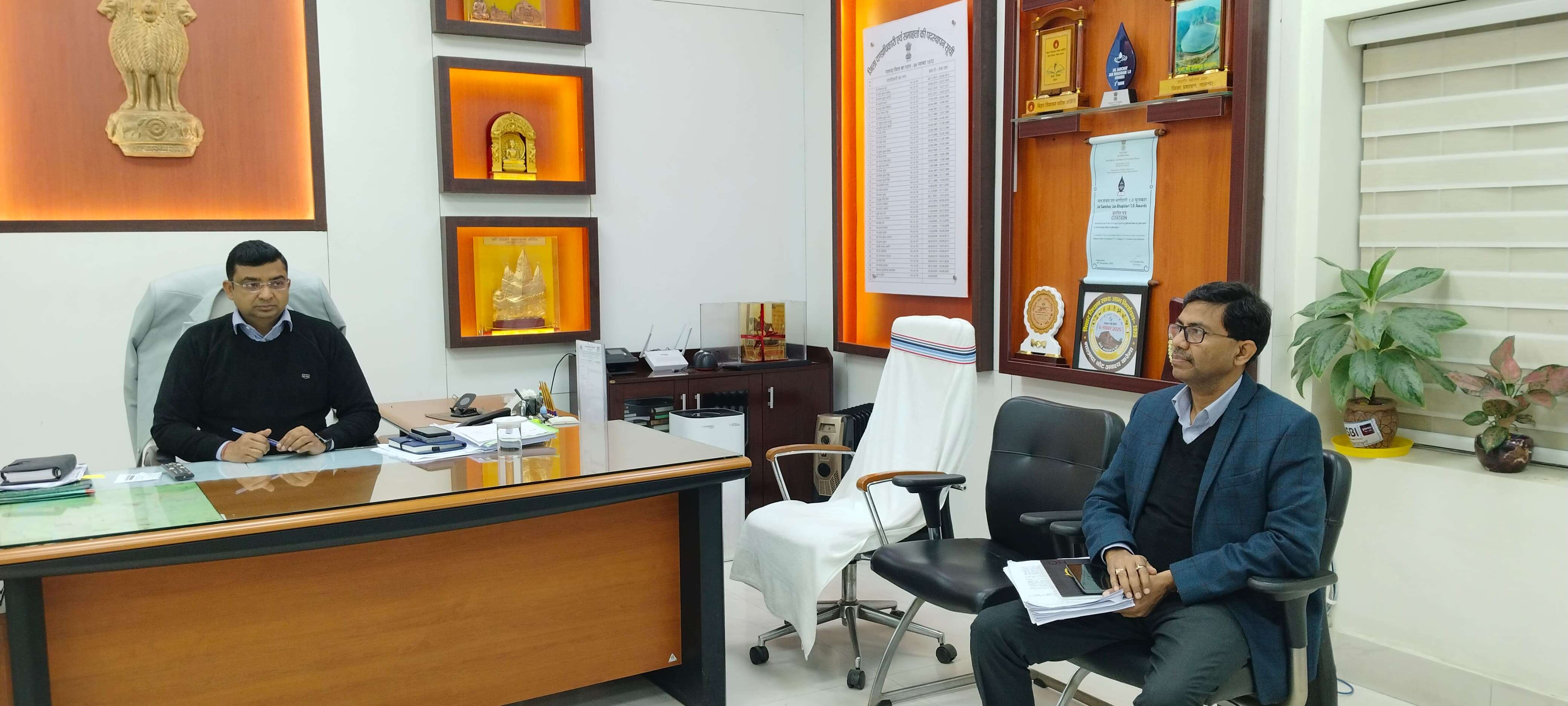 नालंदा जिले में डीएम ने की 16 मामलों की सुनवाई