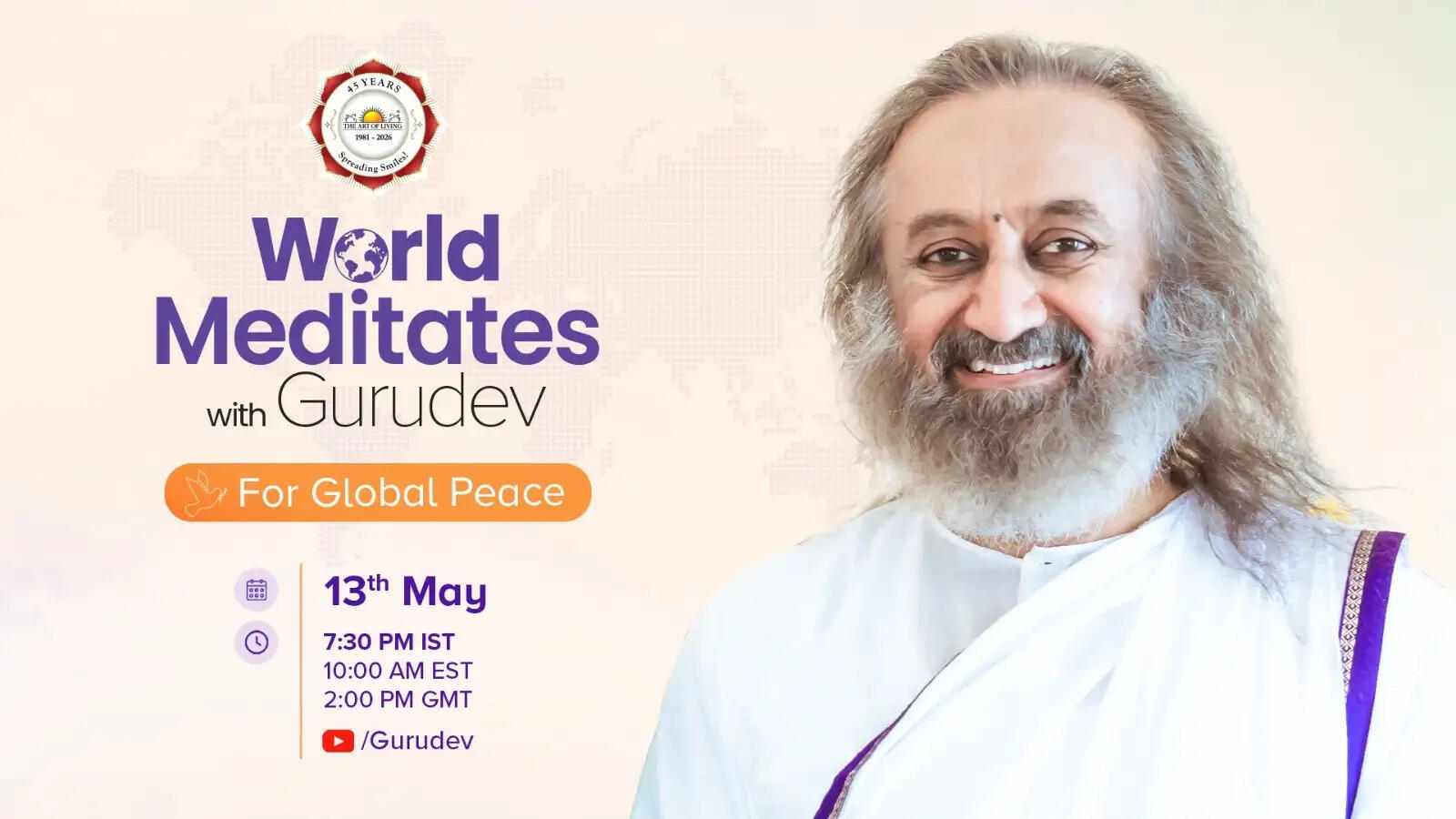 गुरुदेव श्रीश्री रविशंकर के जन्मोत्सव पर जयपुर में आध्यात्मिक और सामाजिक गतिविधियों की रहेगी धूम