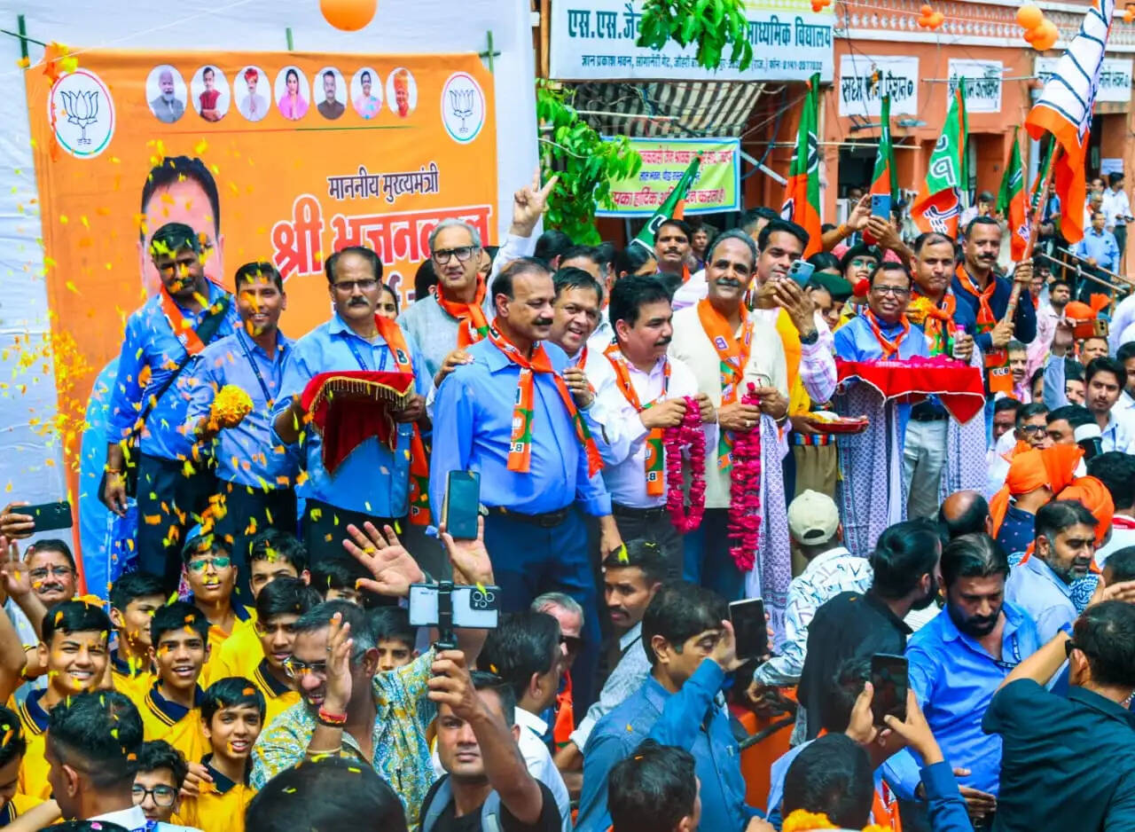 निकायों में भाजपा की सरकार बनी तो विकास को मिलेगी नई रफ्तार:मुख्यमंत्री भजनलाल शर्मा