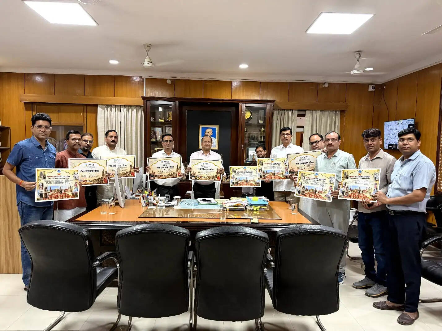 लोकमंथन दर्शन परिक्रमा यात्रा के पोस्टर का विमोचन&nbsp;: 2 अक्टूबर को सीकर पहुंचेगी यात्रा&nbsp;