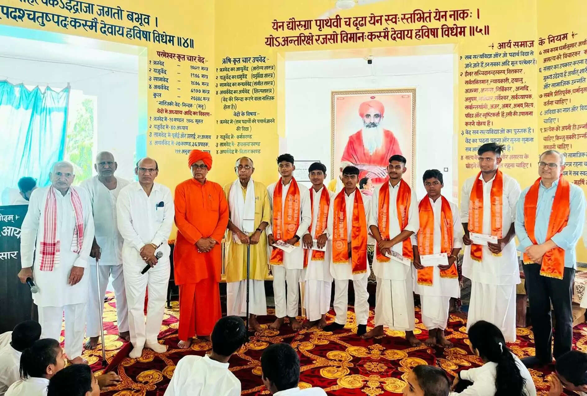 हिसार : सनातन संस्कृति व नैतिक शिक्षा के प्रसार में गुरुकुल निभा रहे अभूतपूर्व भूमिका : अशोक गर्ग