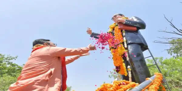 मुख्यमंत्री भजनलाल शर्मा ने सामाजिक न्याय के अग्रदूत को किया नमन