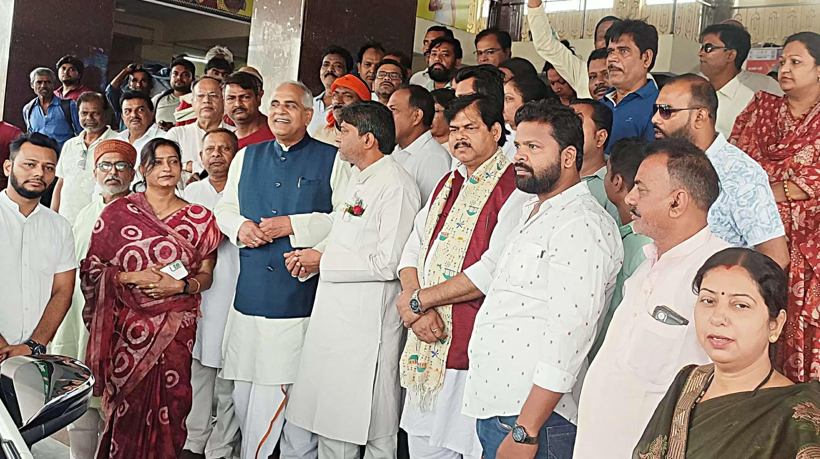 कटिहार में भाजपा के क्षेत्रीय संगठन महामंत्री का जोरदार स्वागत