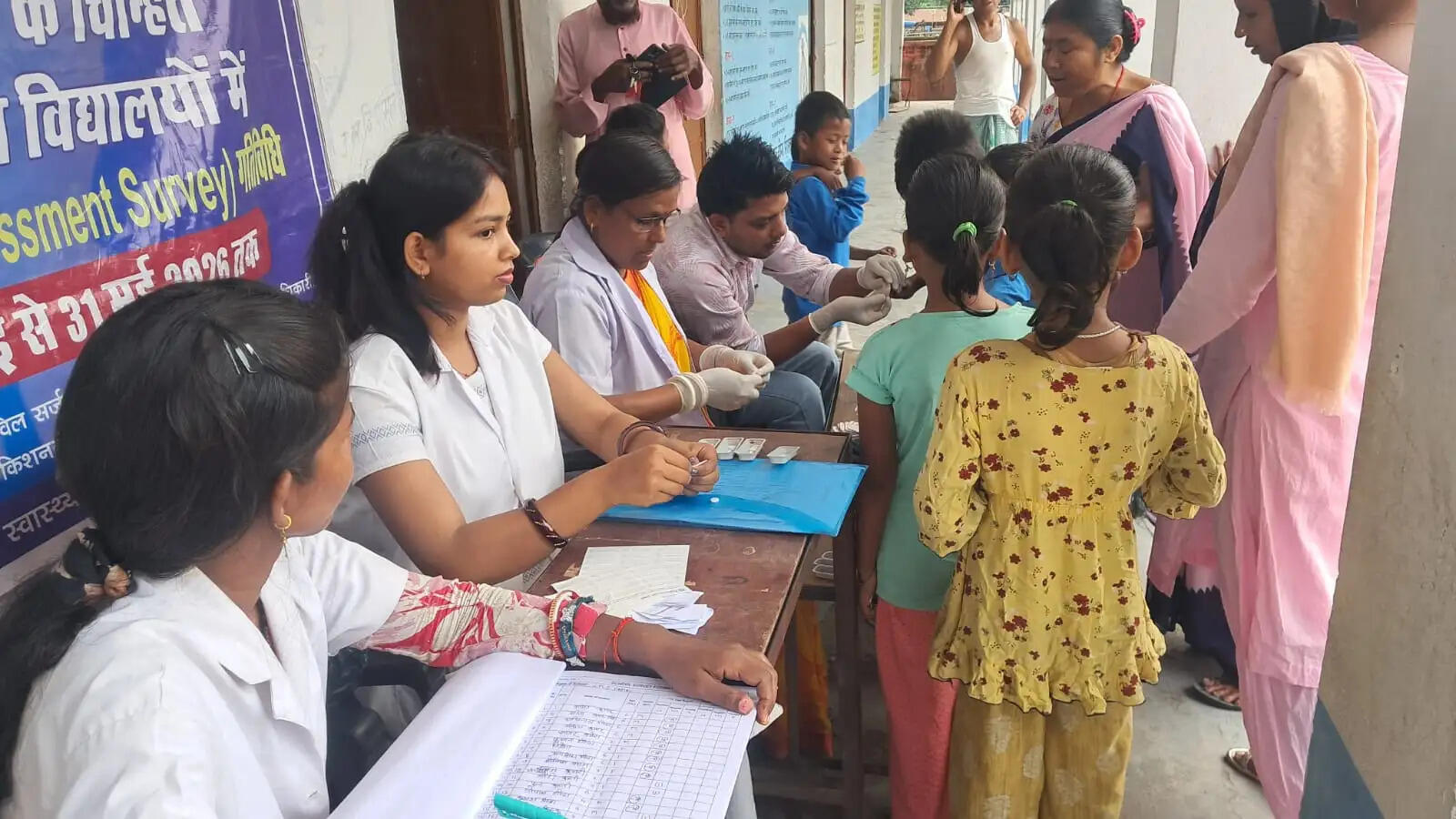 फाइलेरिया उन्मूलन अभियान को मिली रफ्तार, जिले में 5804 बच्चों की जांच, 17 में संक्रमण की पुष्टि