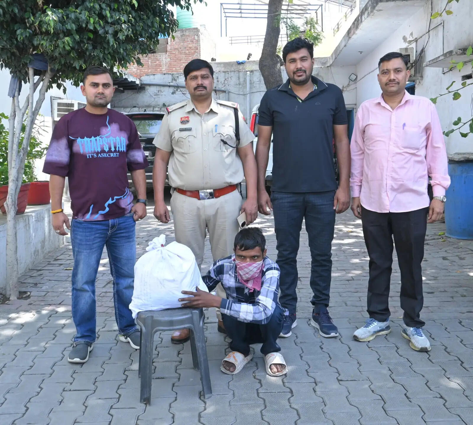 पानीपत में नशा तस्कर गिरफ्तार, चार किलो गांजा बरामद
