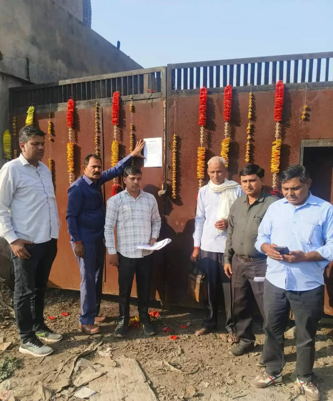 फरीदाबाद : 30 लाख का बकाया होने पर निगम ने सील की 28 प्रापर्टी