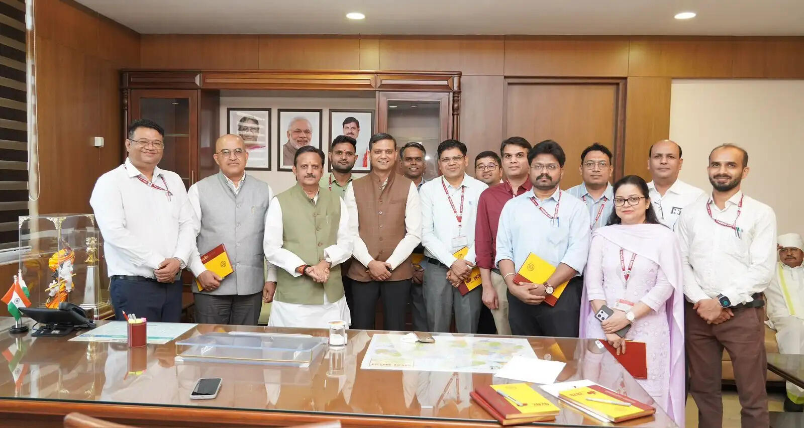 मध्य&nbsp;प्रदेश में ऑर्गन ट्रांसप्लांट को नई गति,&nbsp;उप मुख्यमंत्री राजेन्द्र शुक्ल से एम्स भोपाल प्रतिनिधिमंडल ने की भेंट