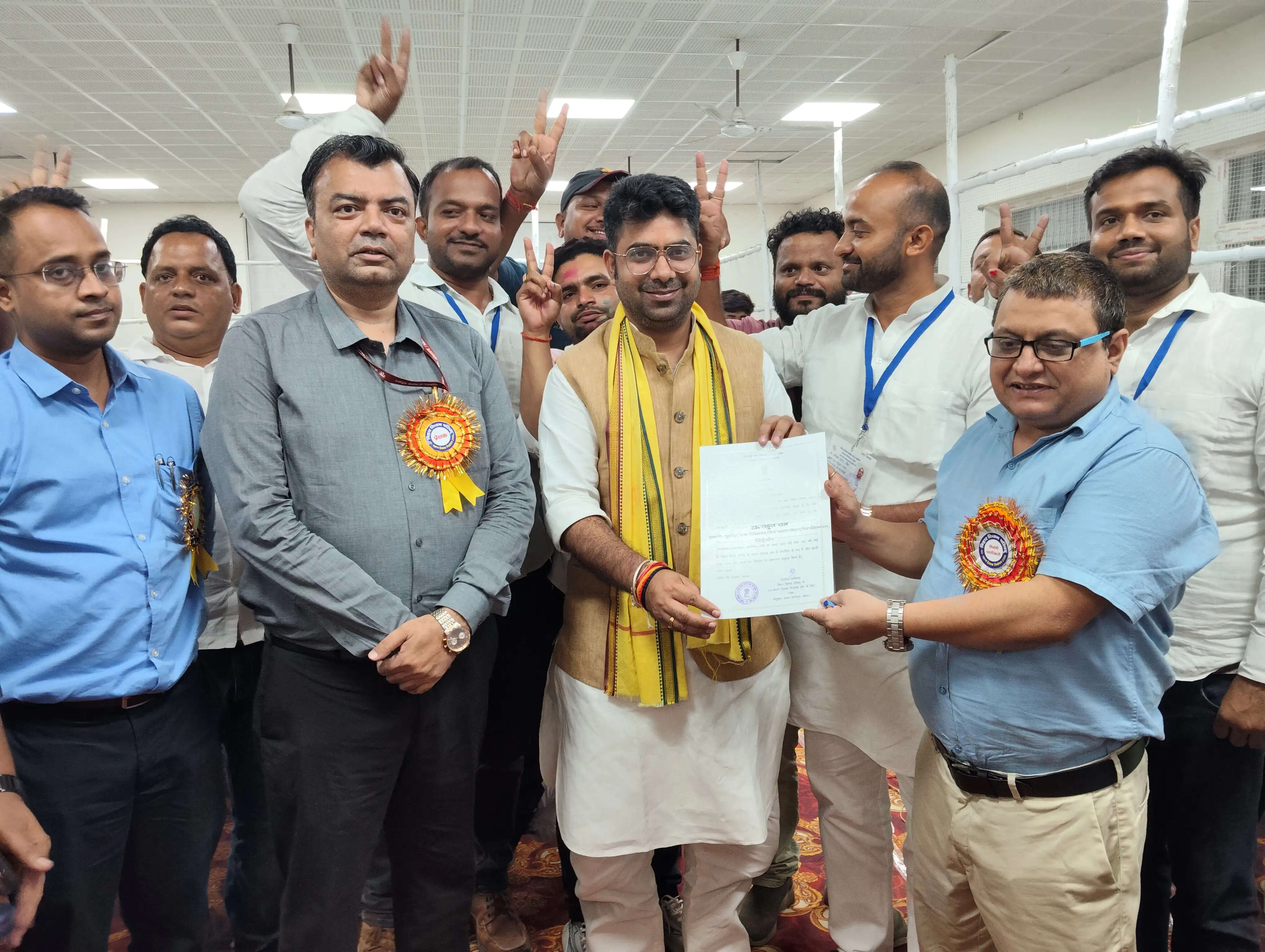 सारण शिक्षक निर्वाचन में निर्दलीय प्रत्याशी डॉ राहुल राज विजयी