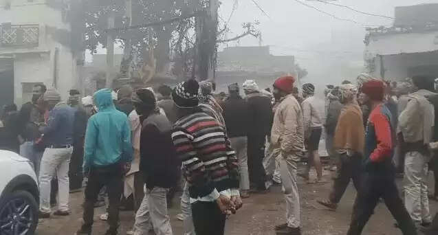 भरतपुर के बयाना में ट्रेलर की चपेट में आने से महिला की मौत