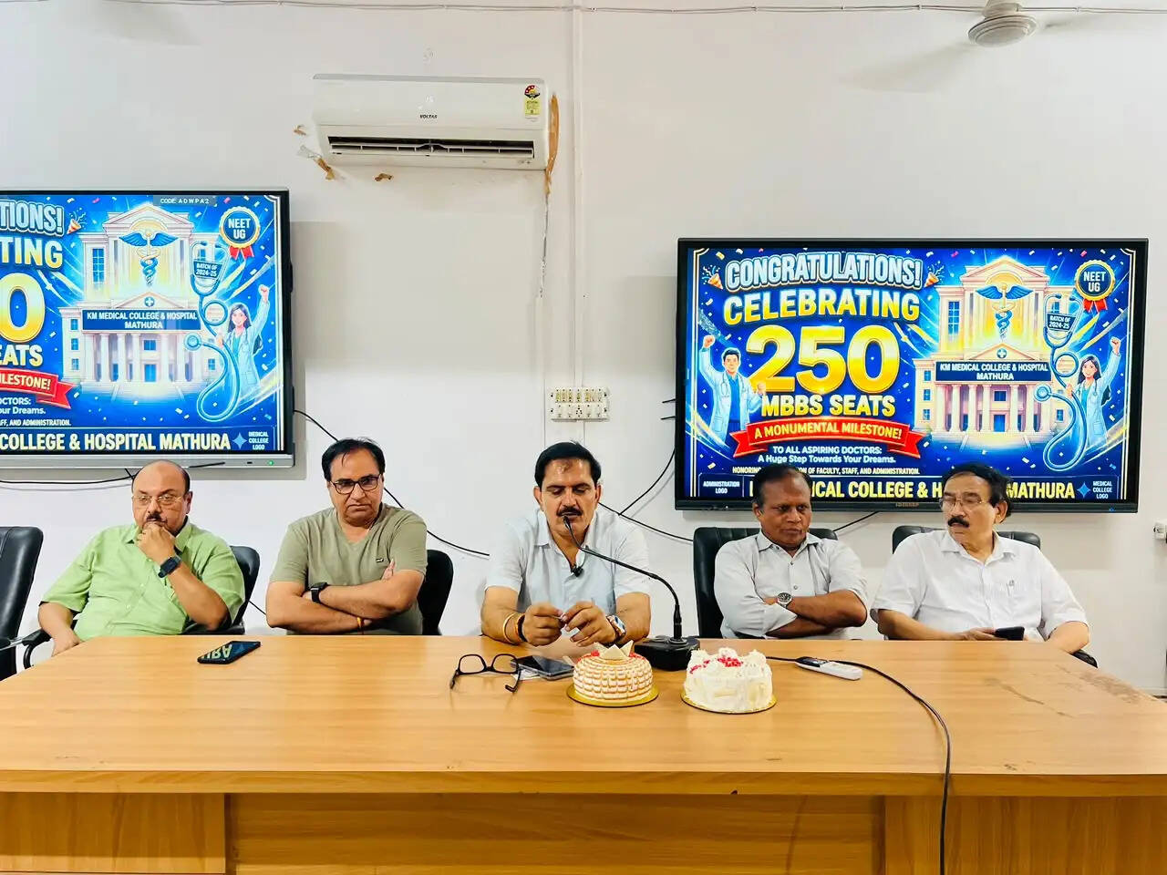 मथुरा के केएम मेडिकल कॉलेज में एमबीबीएस की सीटें बढ़कर हुईं 250
