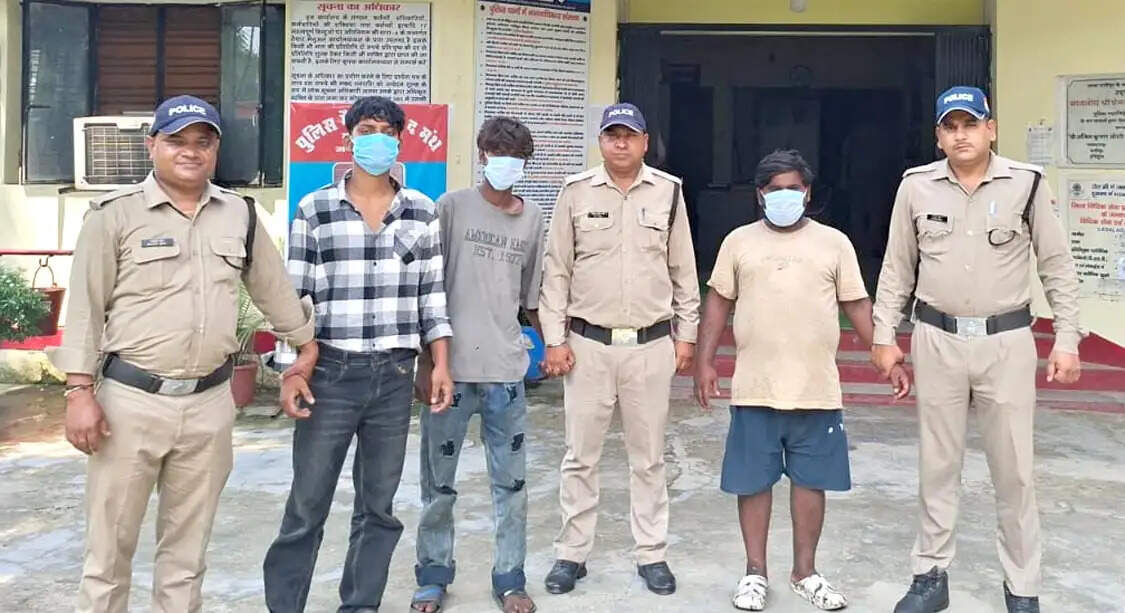बीएचईएल में चोरी की फिराक में तीन संदिग्ध गिरफ्तार, औजारों के साथ दबोचे