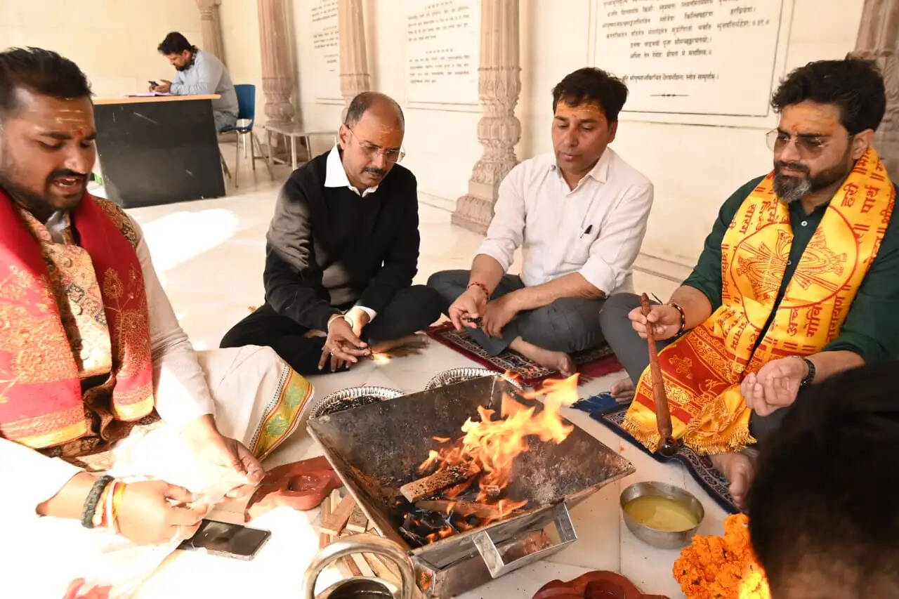 माघी पूर्णिमा पर श्री काशी विश्वनाथ धाम में हवन पूजन,अनुष्ठान