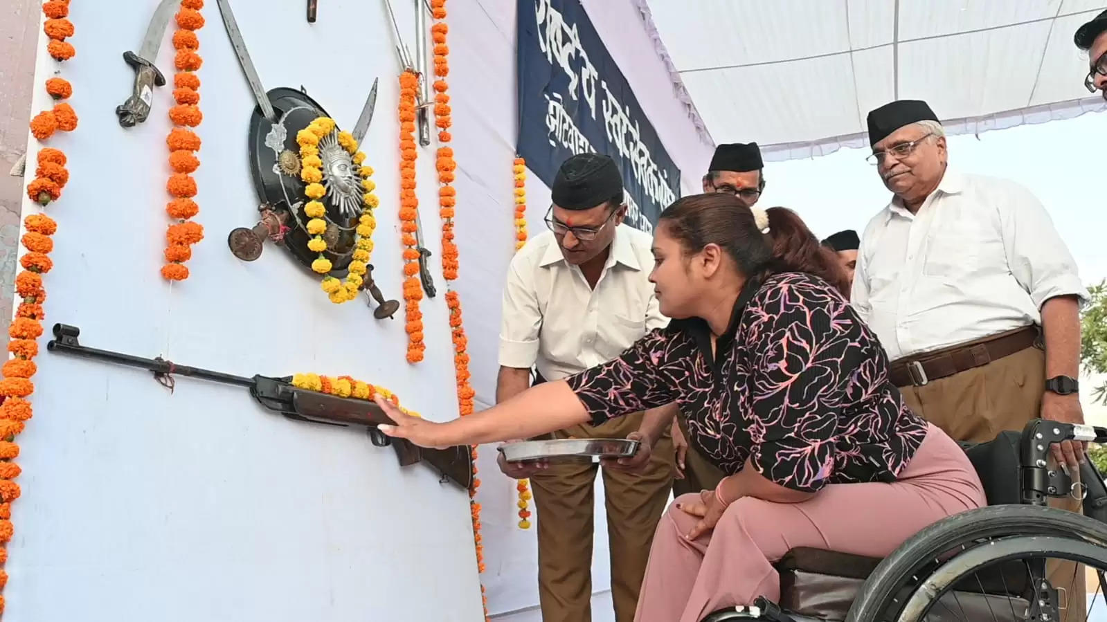 धर्म और श्रेष्ठ कार्यों से भारत की गौरवशाली परम्पराओं को सुरक्षित रखना होगा: भैयाजी जोशी