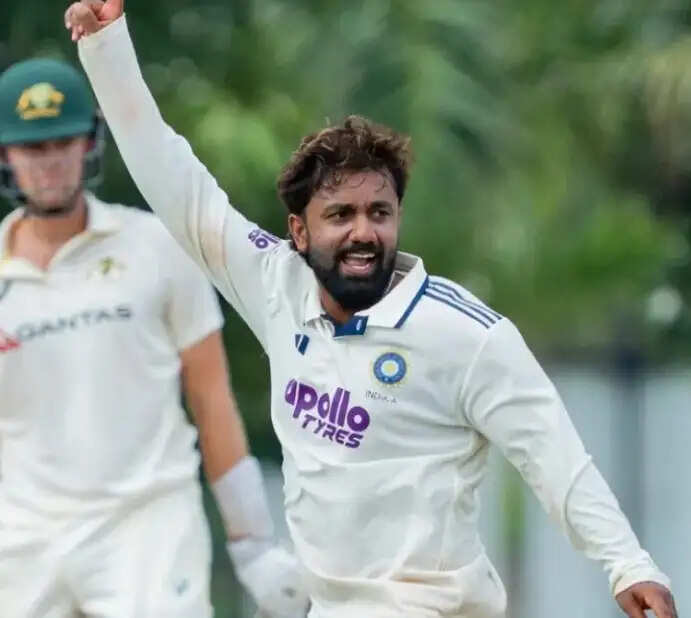 मुलानी के सात विकेट से भारत ए ने पहले अनौपचारिक टेस्ट में ऑस्ट्रेलिया को 162 रन से हराया