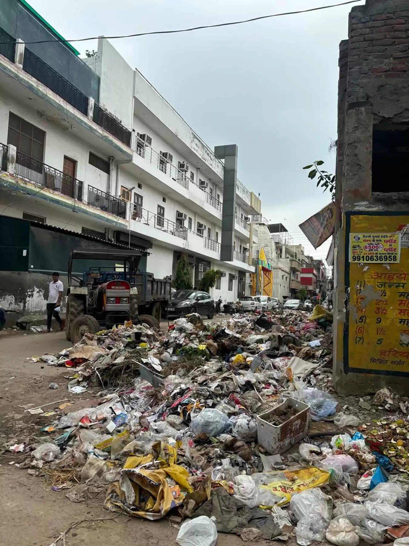 गुरुग्राम: जैन मंदिर के पास गंदगी, चुनाव में भाजपा का बहिष्कार करेगा जैन समाज