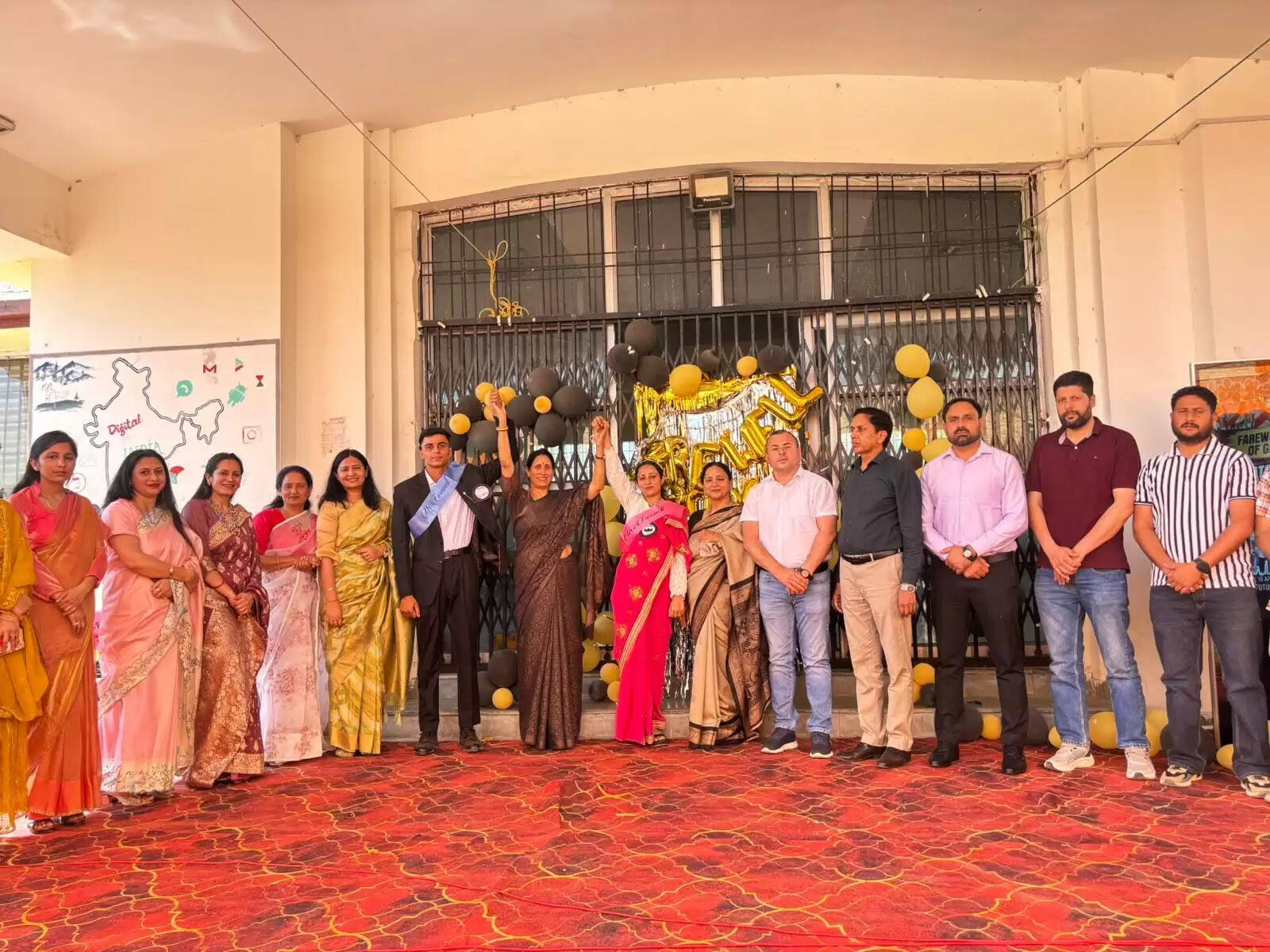 जीडीसी बसोहली में छठे सेमेस्टर के छात्रों को भावपूर्ण विदाई