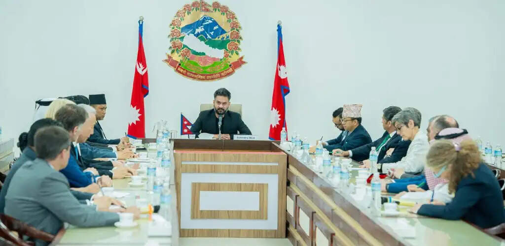 नेपाल में विभिन्न देशों के राजदूतों से मिले प्रधानमंत्री बालेन्द्र शाह, किया सामूहिक संवाद