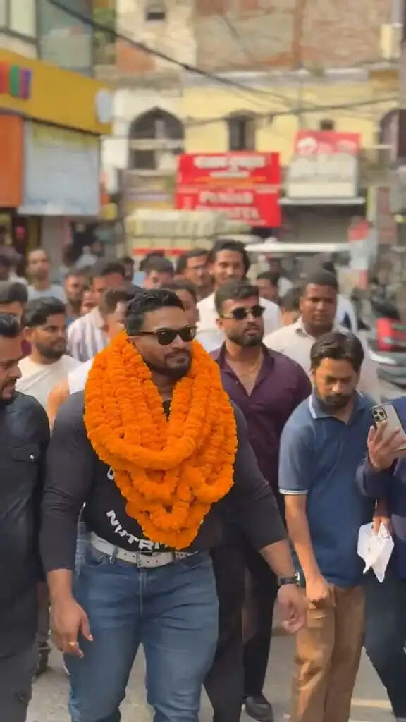 गोरखपुर में फिटनेस का जुनून, इंटरनेशनल बॉडी बिल्डर सुनीत जाधव से रूबरू हुए युवा