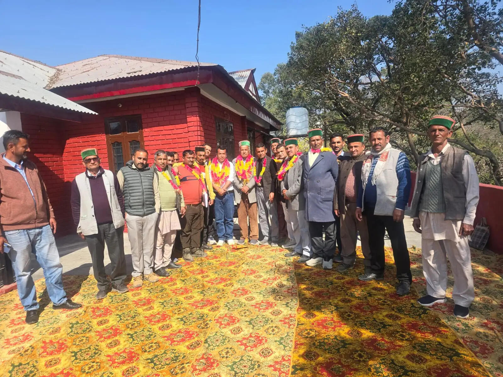 नाहन में नंबरदार महासंघ की बैठक, यशवंत ठाकुर अध्यक्ष चुने गए