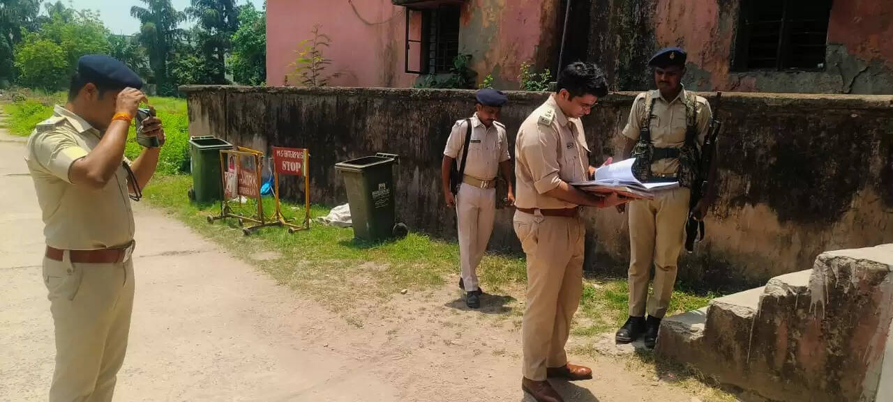 जमशेदपुर कोर्ट का सिटी एसपी ने किया निरीक्षण