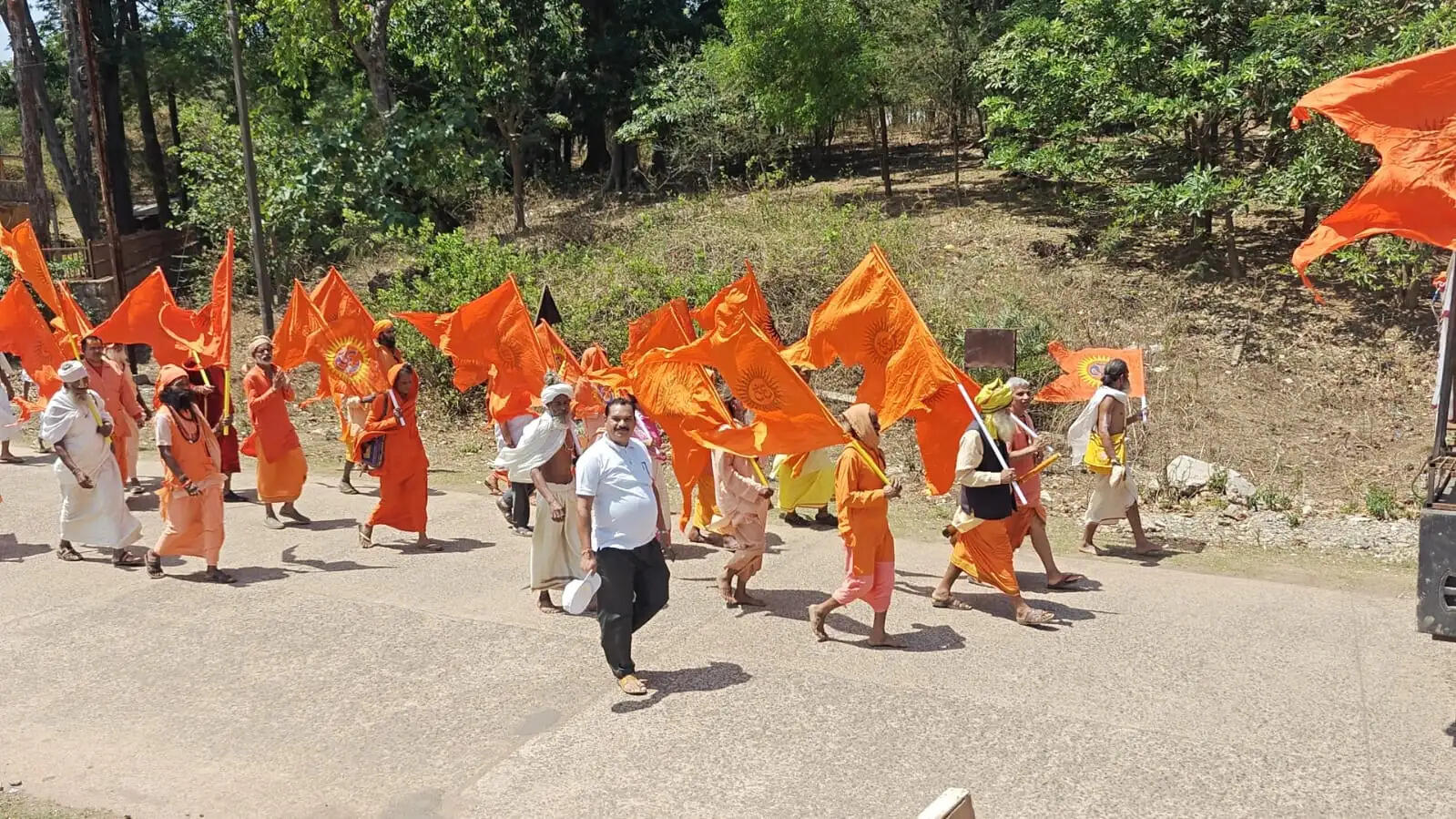 अनूपपुर: नर्मदा नगरी में मनाया गया आदि गुरु भगवान शंकराचार्य जी की 1238वीं का जन्मोत्सव