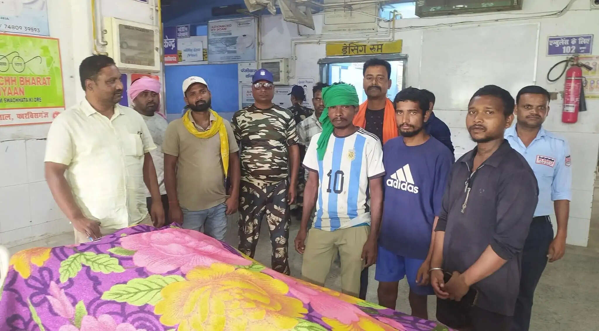 लहरा साइफन धार में डूबने से मजदूर की मौत