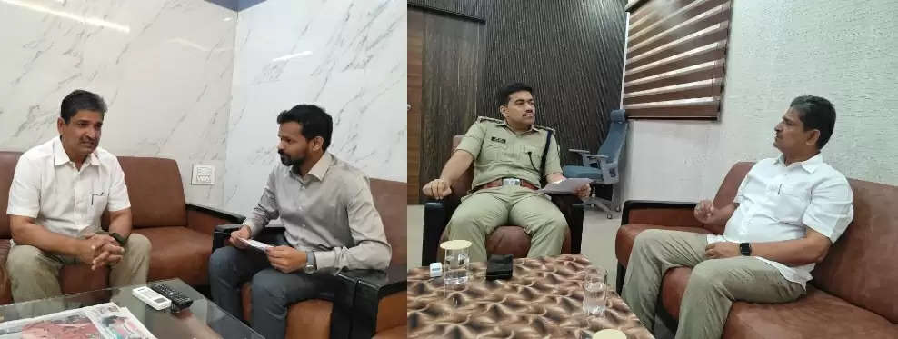 किशनगंज सांसद ने जिलाधिकारी व पुलिस अधीक्षक से मिल गंभीर विषयों पर की चर्चा