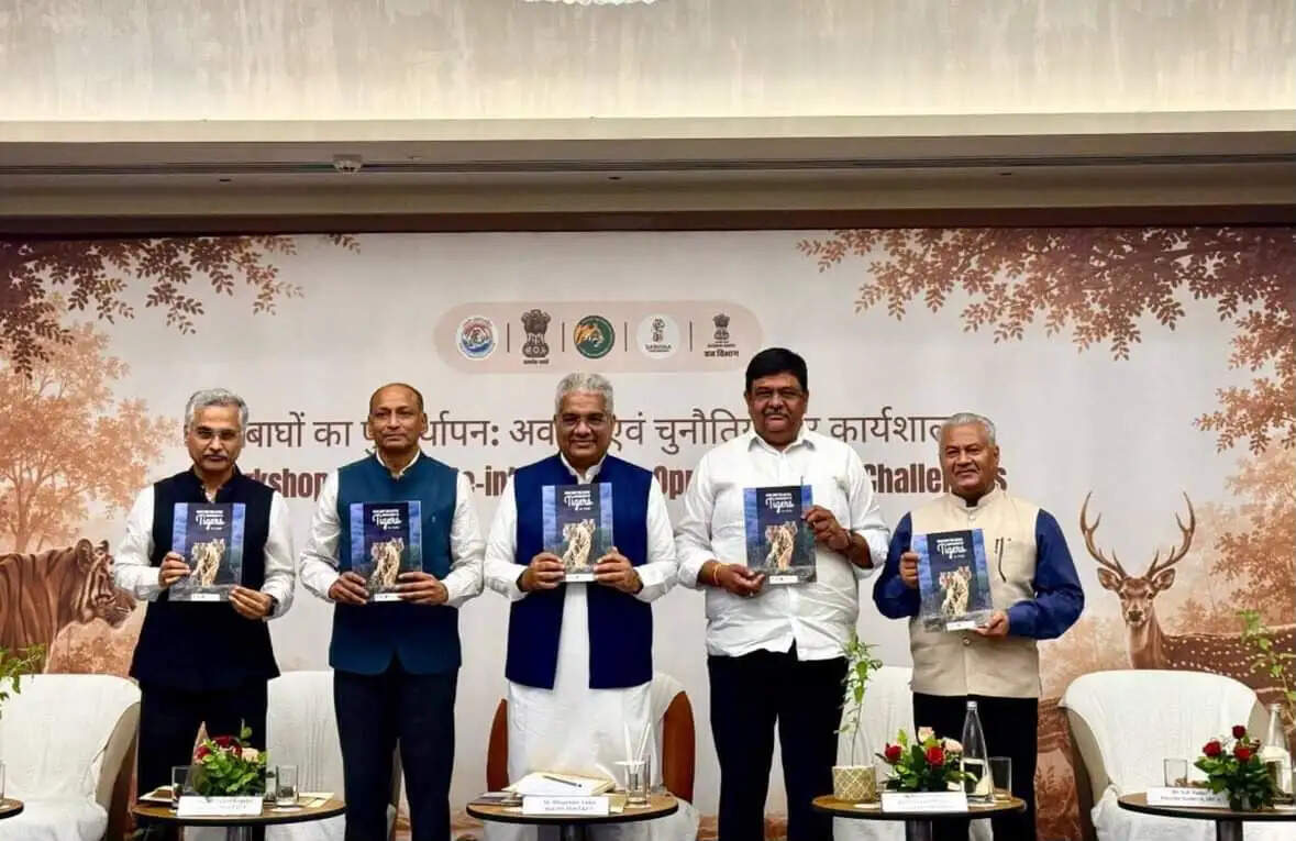 सरिस्का में बाघों की संख्या 56 पहुंची, जल्द 100 का लक्ष्य : भूपेन्द्र यादव
