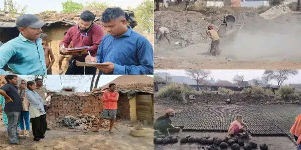 रायपुर के बीरगांव ईंट भट्टी पर छापा, तीन नाबालिग बच्चियों का रेस्क्यू