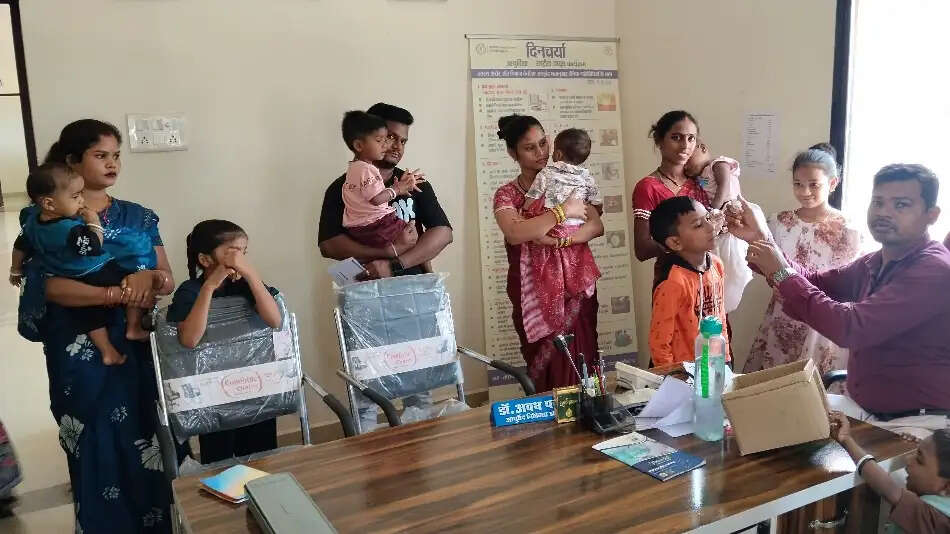 आयुष पालीक्लिनिक में 250 से अधिक बच्चों को पिलाया गया स्वर्णप्राशन ड्राप
