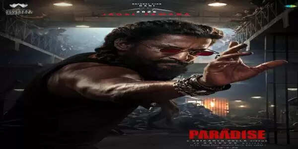 नए साल पर नानी ने बढ़ाया एक्साइटमेंट, 'द पैराडाइज' का पोस्टर रिलीज़