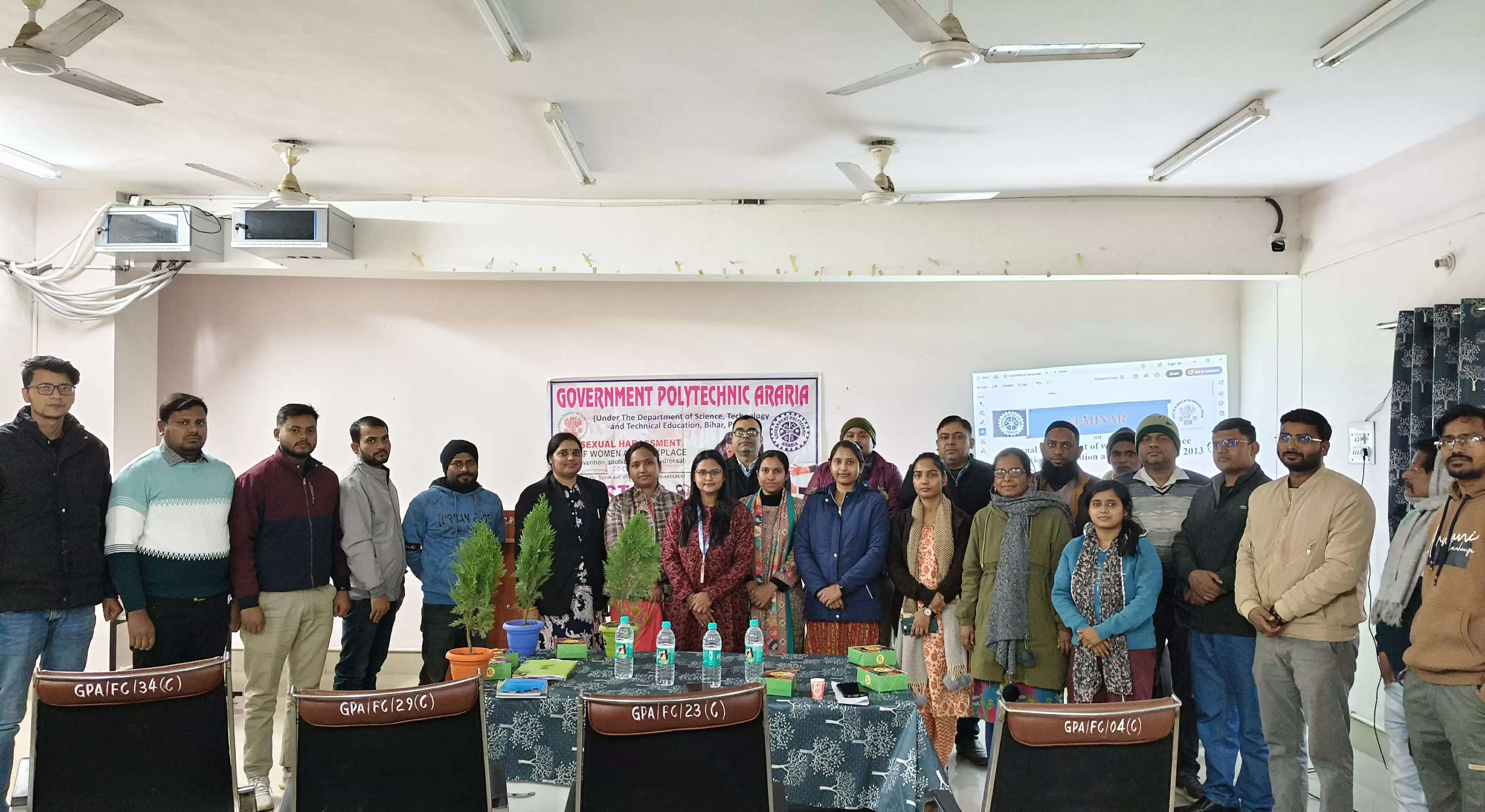 यौन उत्पीड़न की रोकथाम विषय पर एक दिवसीय कार्यशाला का आयोजन