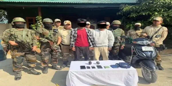 मणिपुर में दो केवाईकेएल विद्रोही गिरफ्तार, हथियार बरामद