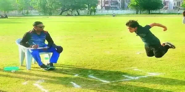 स्पोर्ट्स कॉलेज में दाखिले के लिए खिलाड़ियों ने दिखाया दमखम