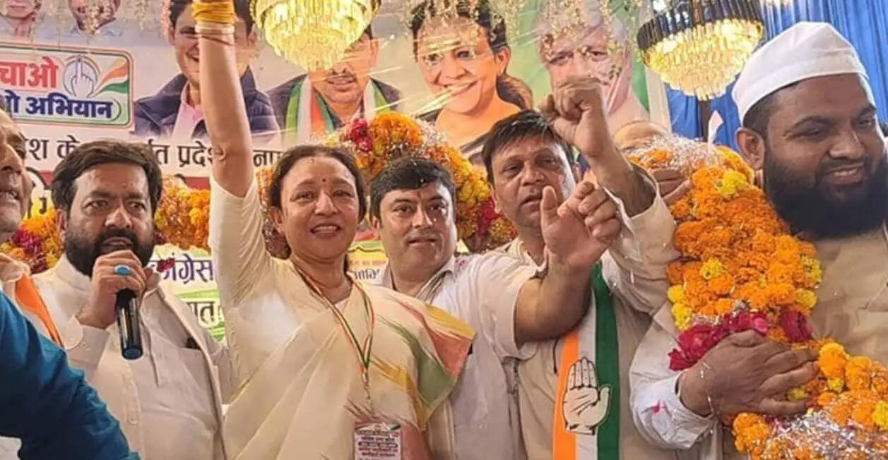 दिल्ली में हाे रही एक नवंबर की रैली में&nbsp; कथित वोट चोरी के मुद्दे को उठाएगी कांग्रेस : आराधना मिश्रा
