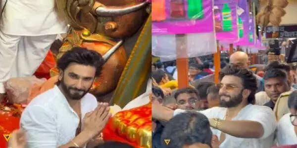 रणवीर सिंह की नई पारी से पहले लिया लालबागचा राजा का आशीर्वाद