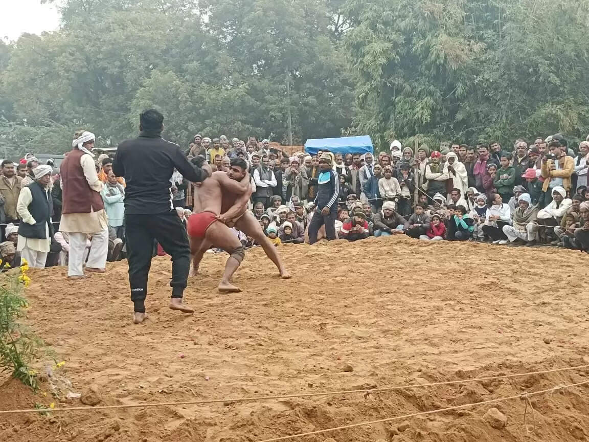 दंगलः पंजाब के भीम ने राजस्थान के काला शैतान को चटाई धूल