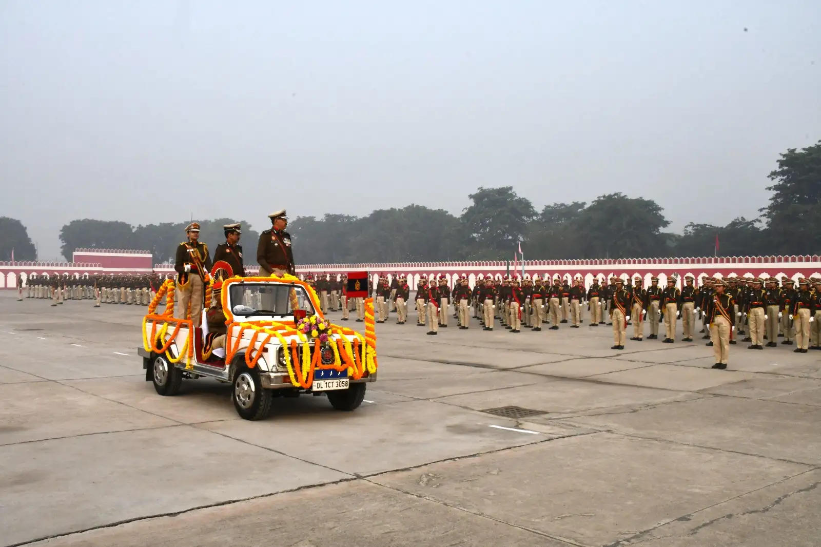 लद्दाख पुलिस, जेल वॉर्डन, सब इंस्पेक्टर, हेड कांस्टेबल का पासिंग आउट परेड