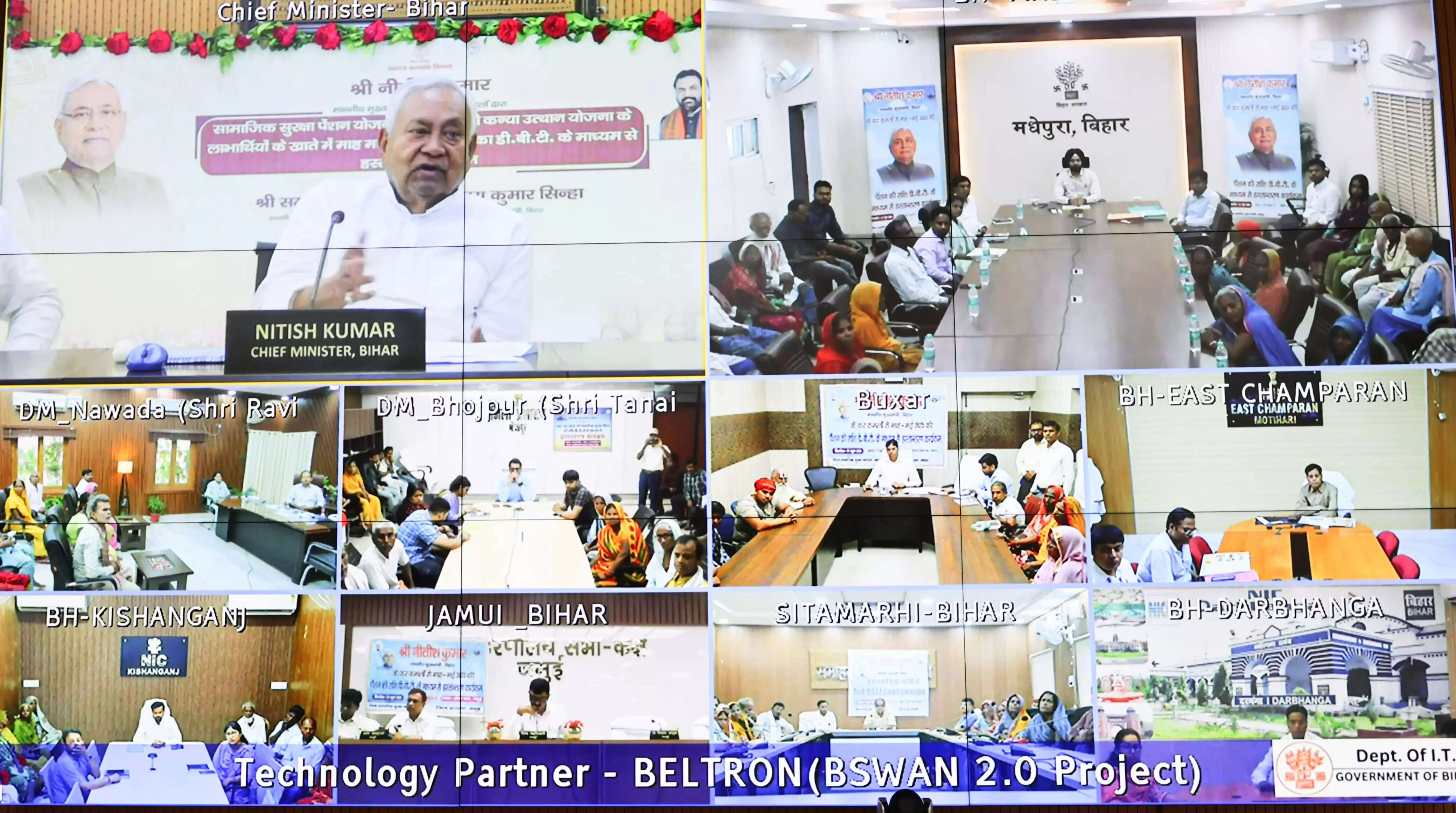 मुख्यमंत्री ने सामाजिक सुरक्षा और कन्या उत्थान&nbsp;के&nbsp; लाभुकों के खाते में भेजा 271 करोड़