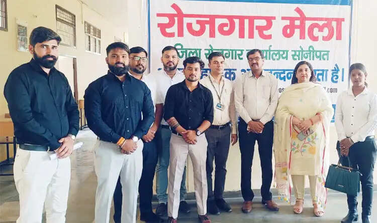 सोनीपत: रोजगार मेले में 35 युवाओं को मिली नौकरी:सविता लांबा