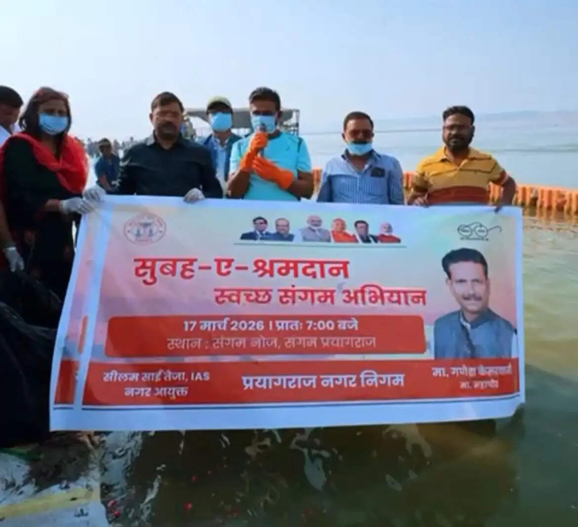 मां गंगा का तट हमारी आस्था, संस्कृति और पहचान का प्रतीक : गणेश केसरवानी