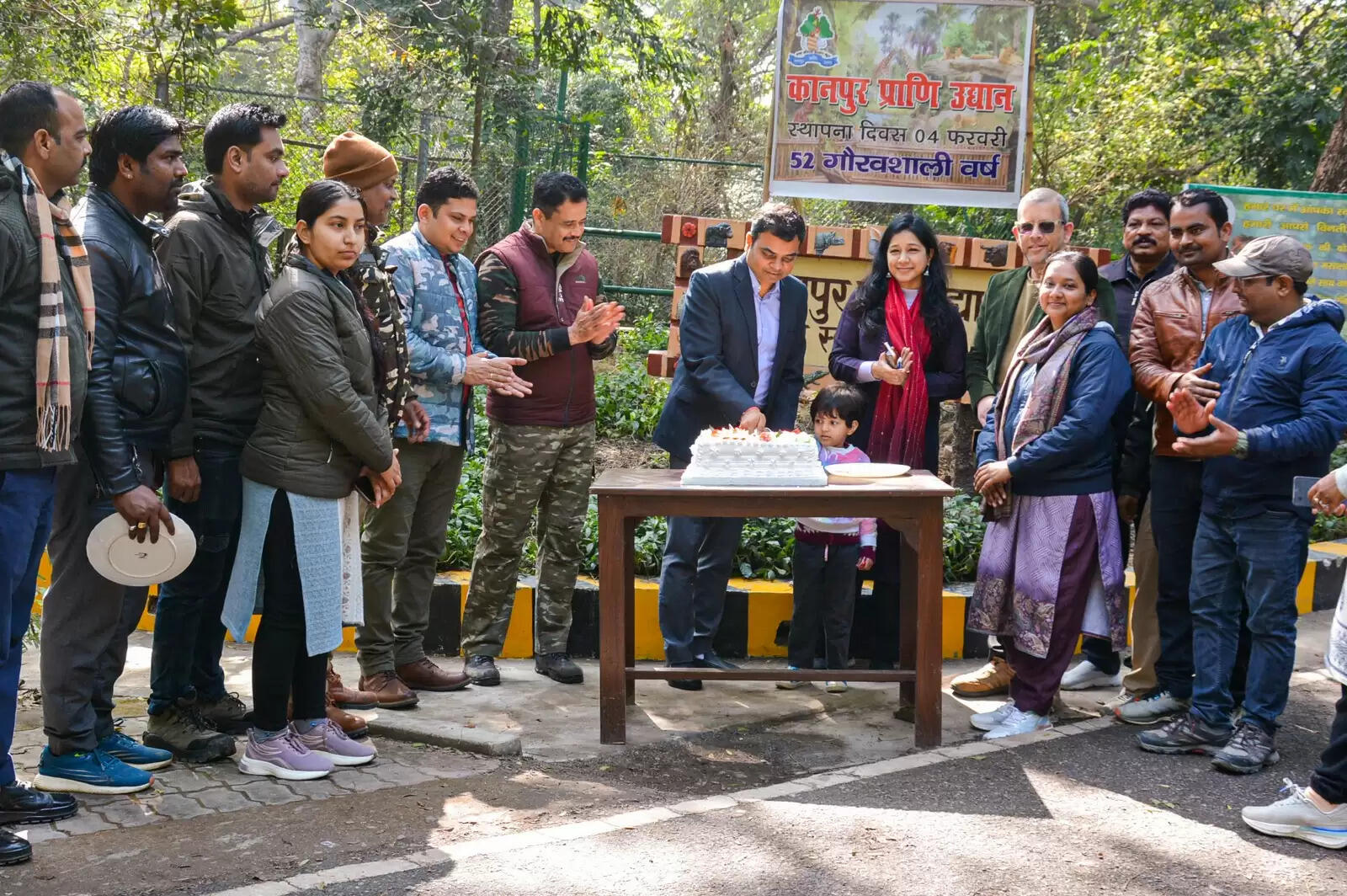 जीव-जंतुओं के प्रति जागरूकता के साथ कानपुर प्राणी उद्यान ने मनाया 52वां वर्षगांठ