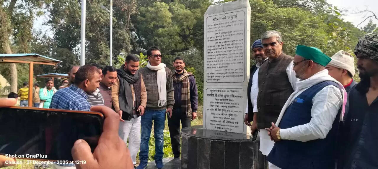 चौसा शौर्यस्थल के विकास से पर्यटन को मिलेगा बढ़ावा:शैलेन्द्र गढ़वाल