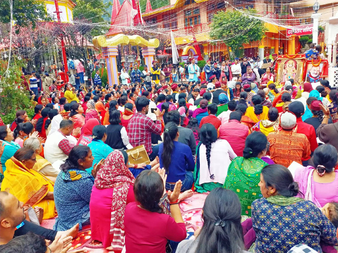 नंदा देवी महोत्सव: सुंदरकांड एवं हनुमान चालीसा के पाठ के साथ अब माता को विदा करने की तैयारी